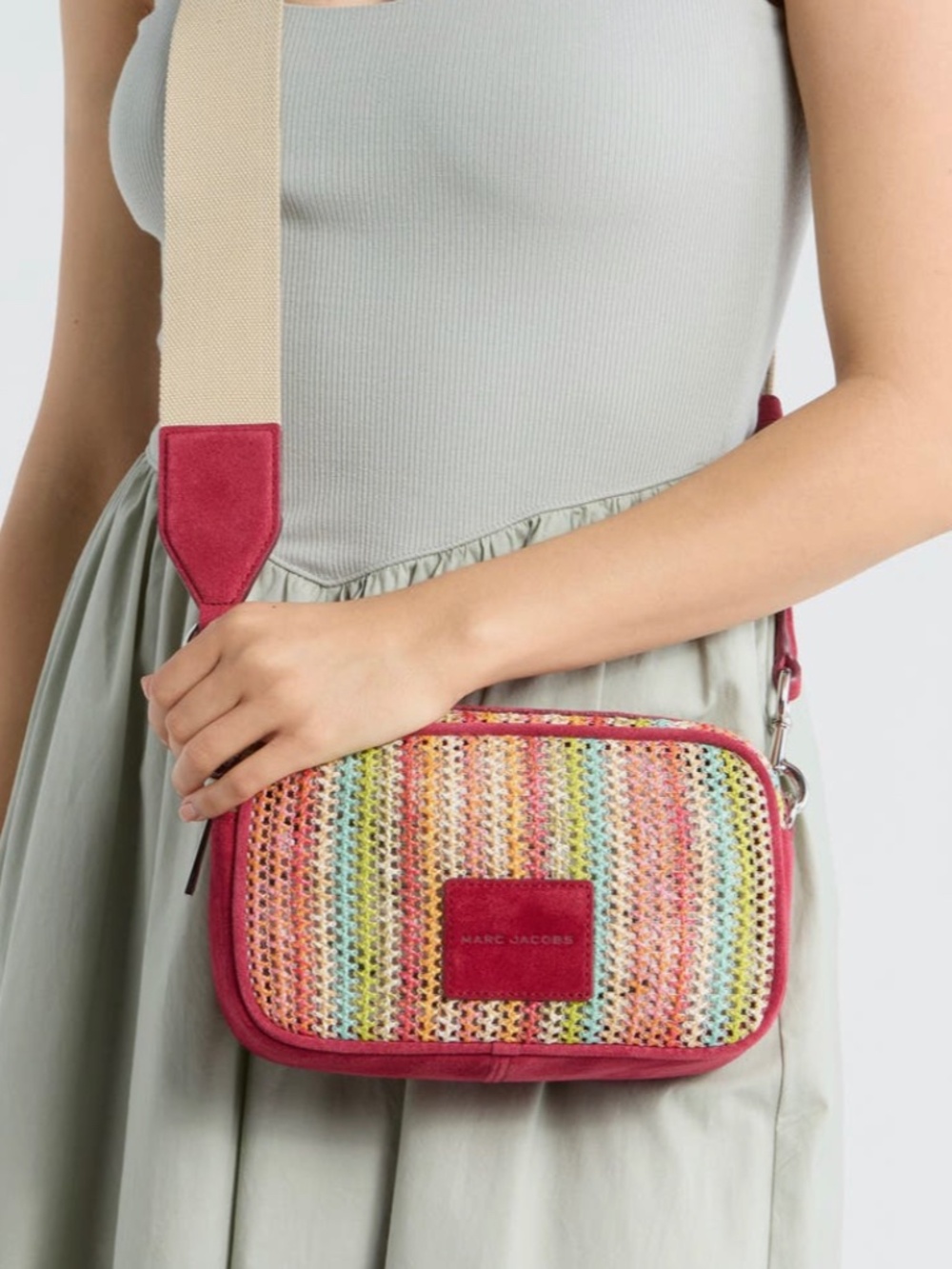 Marc Jacobs Rhubarb Multi Crossbody Camera Bag